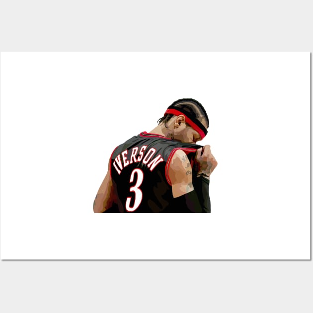 Allen Iverson | Philadelphia Seventy-Sixers Wall Art by ActualFactual